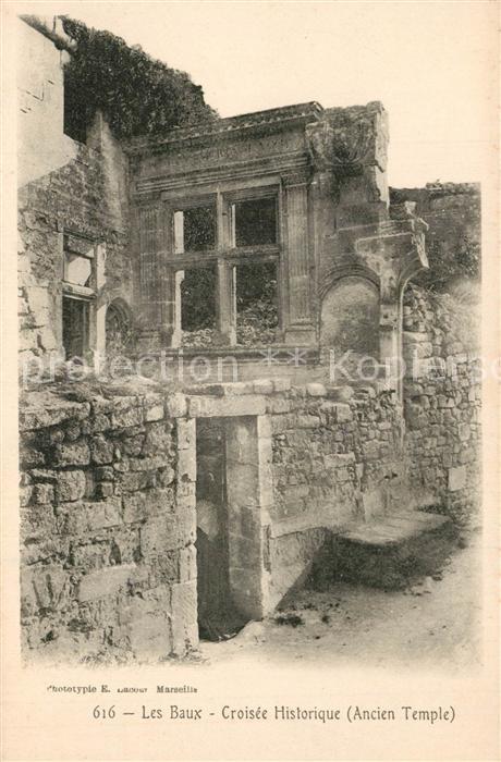 Les-Baux-de-Provence 13 Crois?e Historique