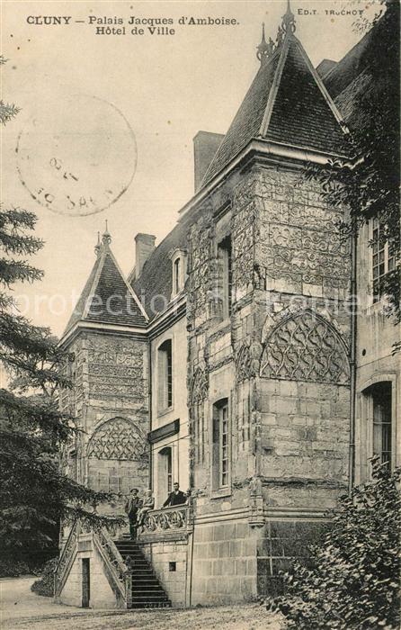 Cluny Palais Jacques d`Amboise Hotel de Ville