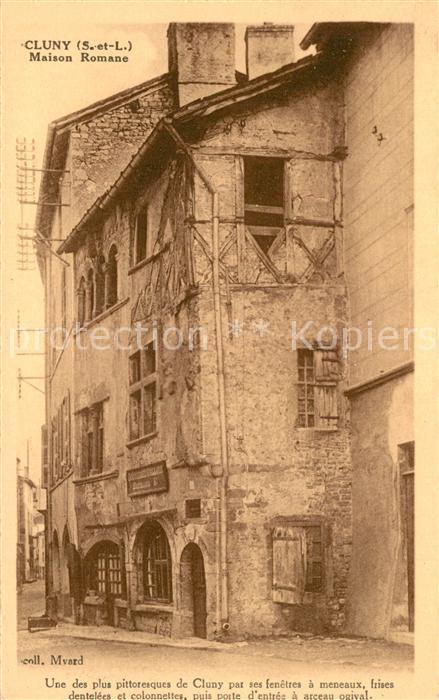 Cluny Maison Romane