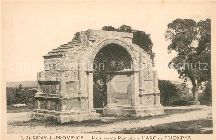 Saint-Remy-de-Provence Monuments Romains Arc de Triomphe