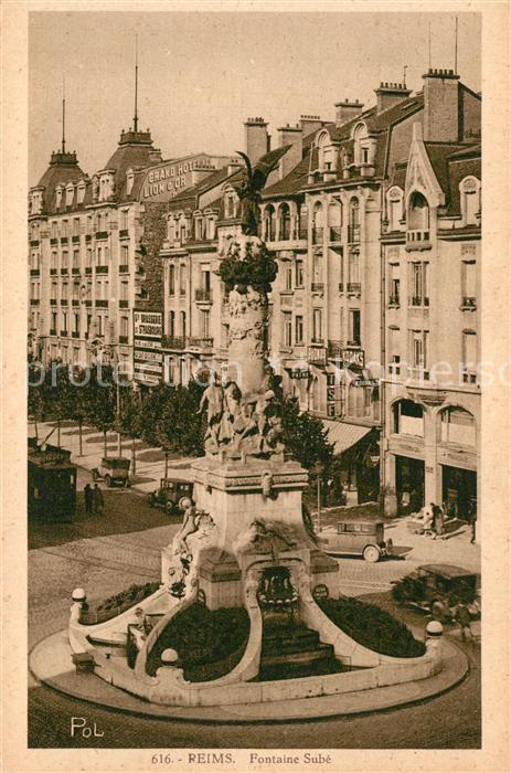 Reims Champagne Ardenne Fontaine Sub