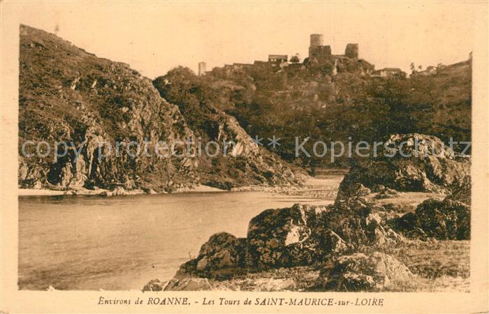 Roanne Loire Les Tours de Saint Maurice sur Loire