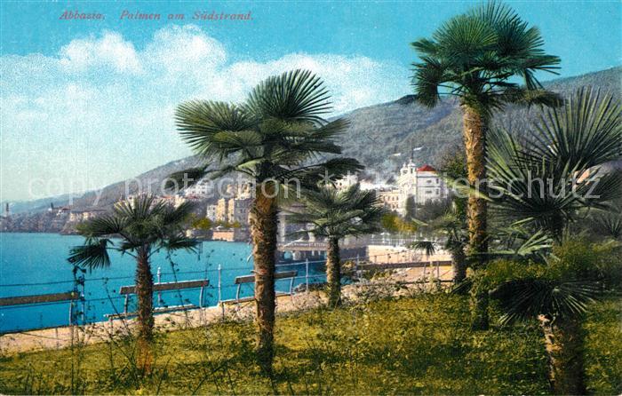 Opatija Abbazia Palmen am S?dstrand