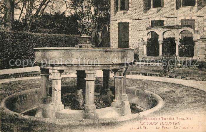 Albi Tarn Parc Fontaine