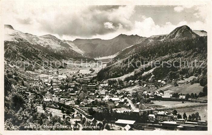 Le Mont-Dore Puy de Dome Fliegeraufnahme