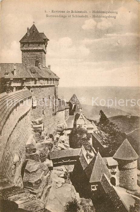 Hohkoenigsburg Haut-Koenigsbourg Schlestadt