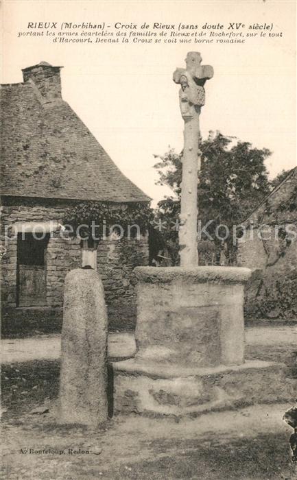 Rieux Morbihan Croix de Rieux