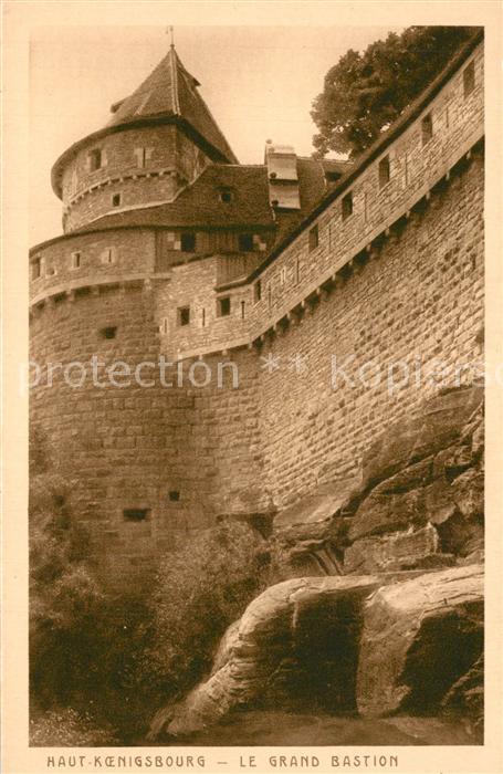 Hohkoenigsburg Haut-Koenigsbourg Le Grand Bastion