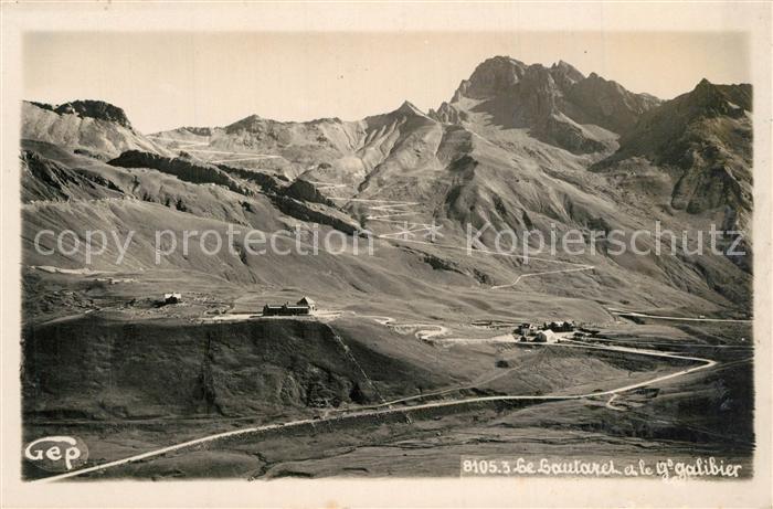 Le Lautaret Fliegeraufnahme