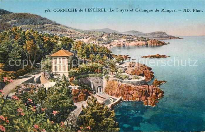 Corniche de l-Esterel Le Trayas et Calanque du Maupas