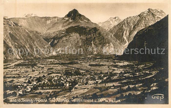 Le Bourg-d Oisans Fliegeraufnahme
