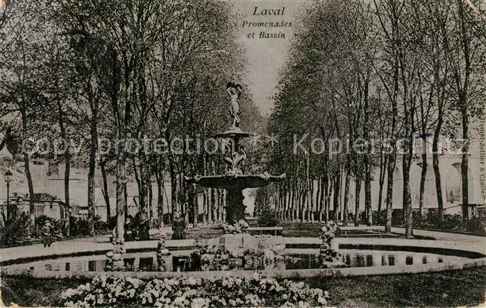 Laval Mayenne Promenades et Bassin