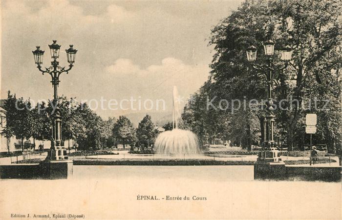 Epinal Vosges Entr?e du Cours