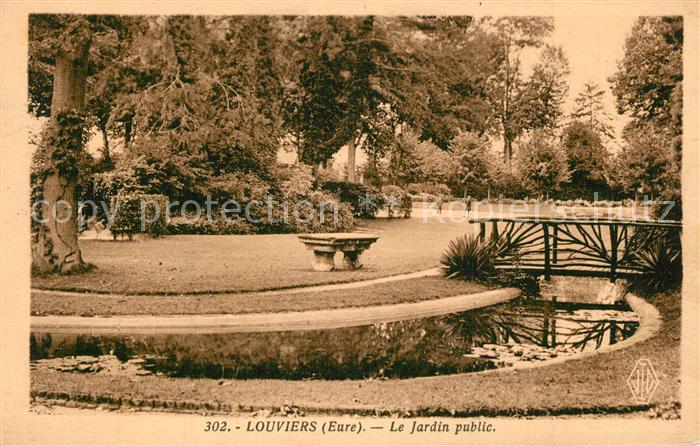Louviers Eure Jardin Public