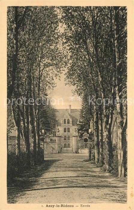 Azay-le-Rideau Entr