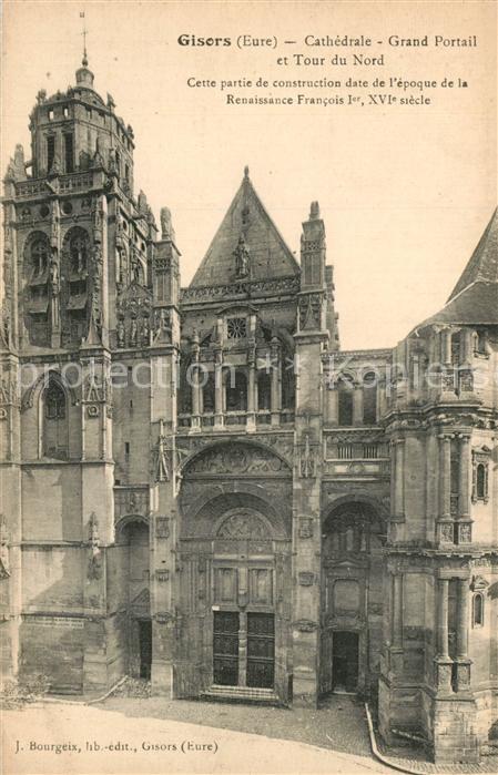 Gisors Eure Cath?drale Grand Portrail