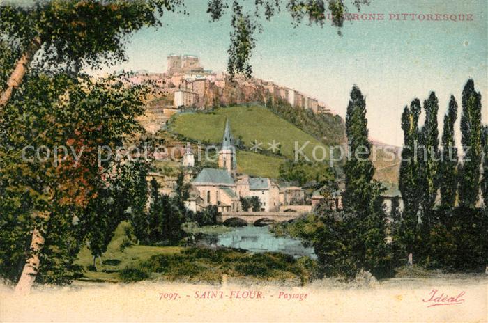 Saint-Flour Puy-de-Dome Paysage