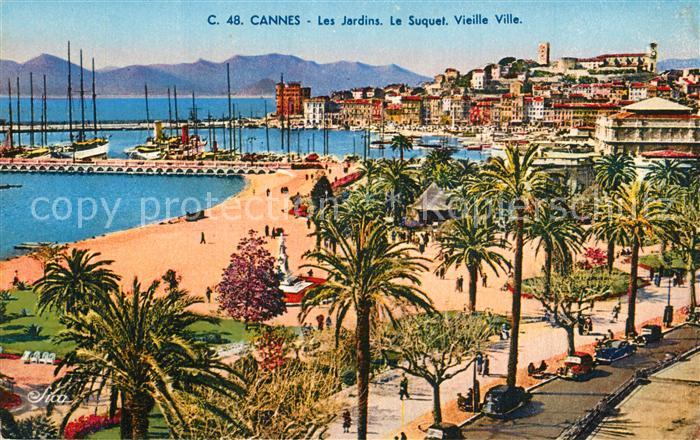 Cannes Alpes-Maritimes Les Jardins Suquet