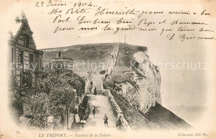 Le Treport Escalier de la Falaise
