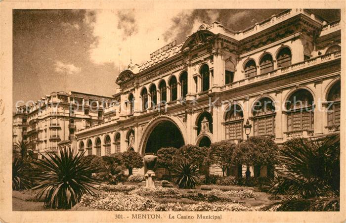 Menton Alpes Maritimes Casino Municipal