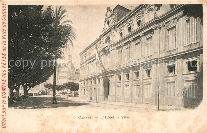 Cannes Alpes-Maritimes Hotel de Ville