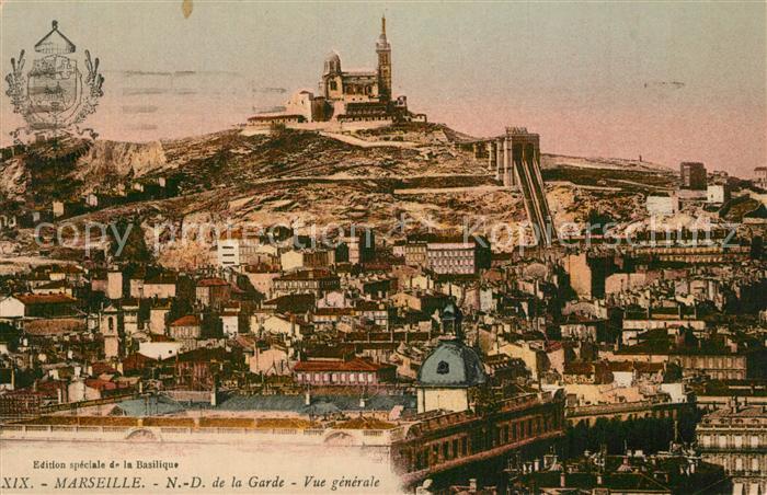 Marseille Bouches-du-Rhone Vue generale