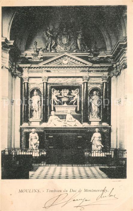 Moulins Allier Tombeau du Duc de Montmorency