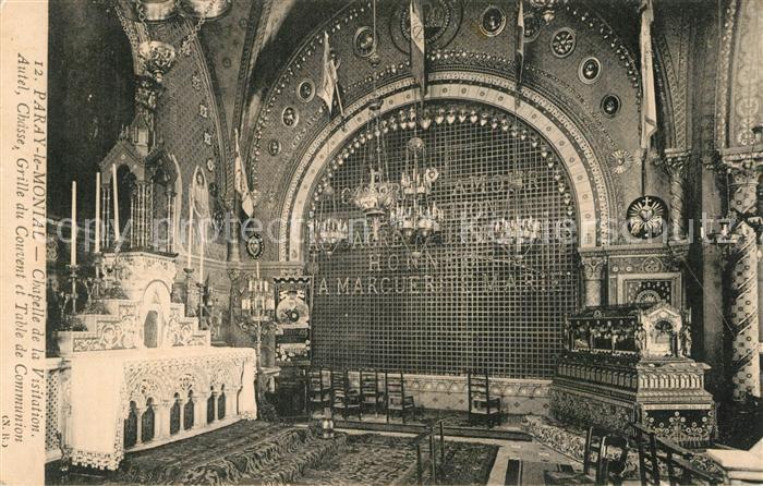Paray-le-Monial Chapelle de la Visitation intérieur
