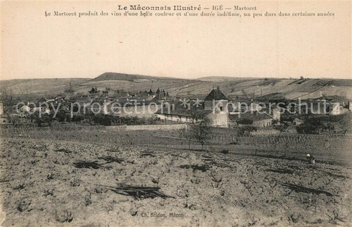 Ige Saone-et-Loire Panorama Vignobles Collection Le Mâconnais Illustré