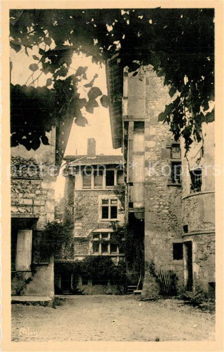 Perouges Maisons de Mmes de Villeneuve et Messim