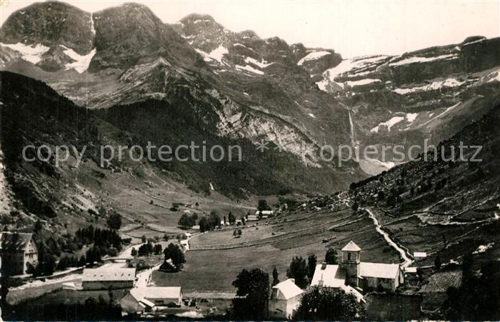 Gavarnie Hautes-Pyrenees Vue Generale