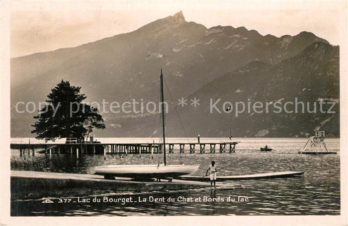 Aix-les-Bains Bords du Lac du Bourget et Dent du Chat