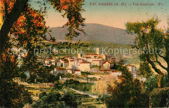 Grasse Alpes Maritimes Vue Generale