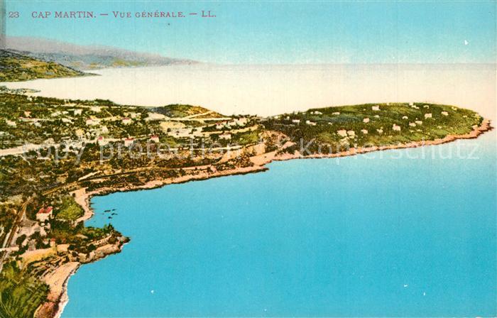 Cap Martin Vue Generale a vol d oiseau