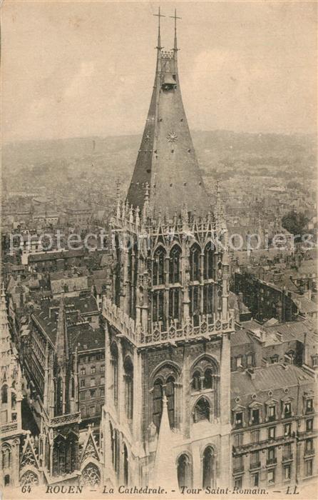 Rouen Cathedrale Tour Saint Romain