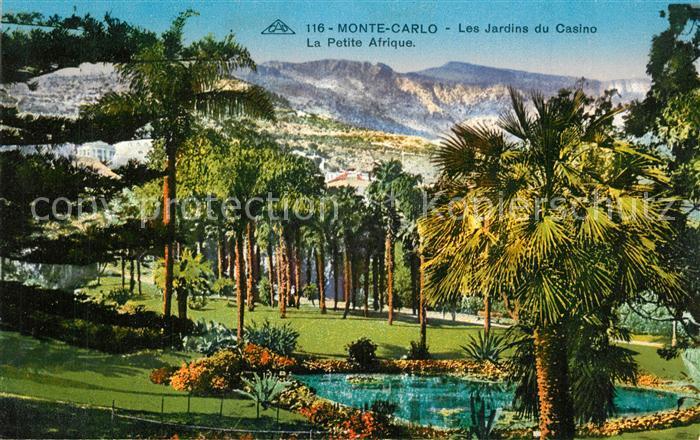 Monte-Carlo Les Jardins du Casino La Petite Afrique