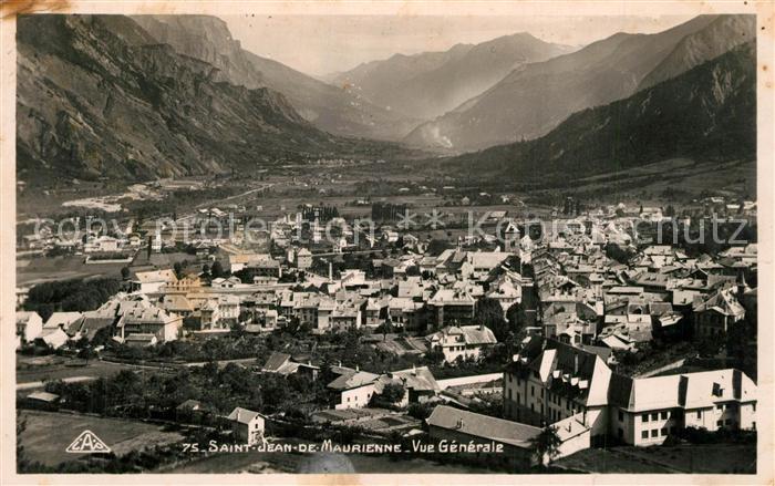 Saint-Jean-de-Maurienne Vue Generale Alpes
