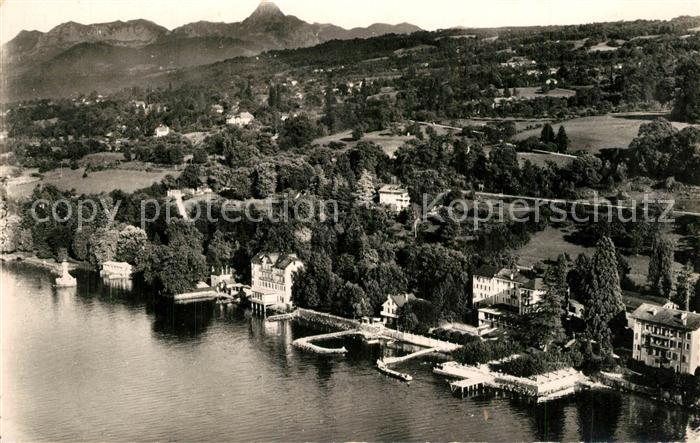 Amphion Grands Hôtels Lac Leman Dent d Oche vue aérienne