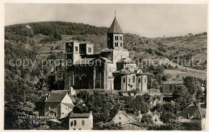 Saint-Nectaire Puy de Dome Eglise Kirche