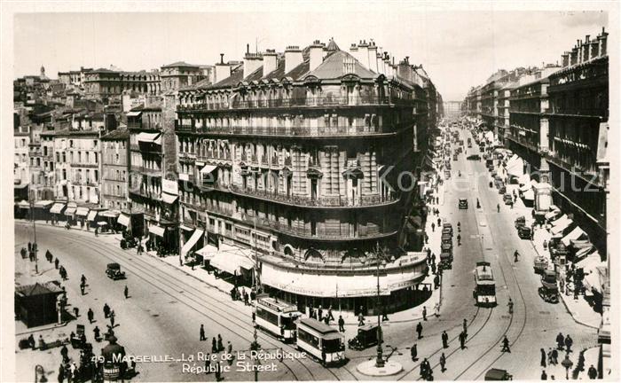 Marseille Bouches-du-Rhone Rue de la République