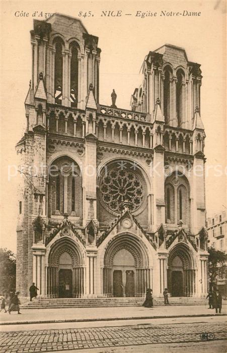 Nice Alpes Maritimes Eglise Notre Dame