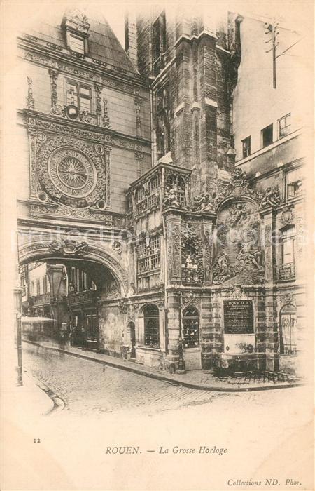 Rouen La Grosse Horloge