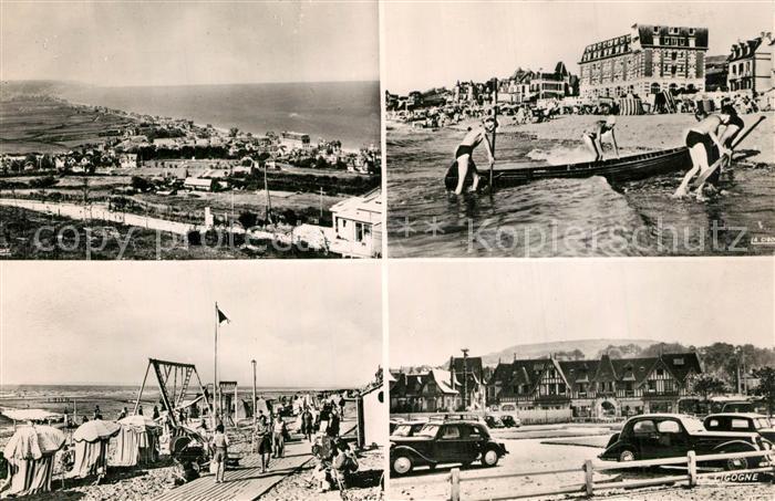 Blonville-sur-Mer Vue Generale Plage Aspect du Village Su