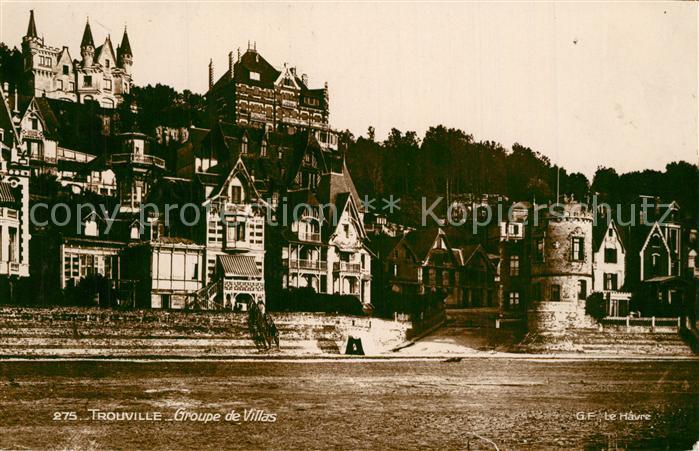 Trouville-sur-Mer Groupe des Villas