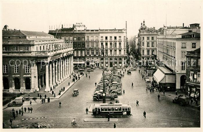 Bordeaux Grand Théâtre et Place de la Comédie