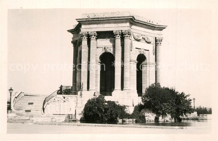 Montpellier Herault Chateau d Eau Wasserschloss