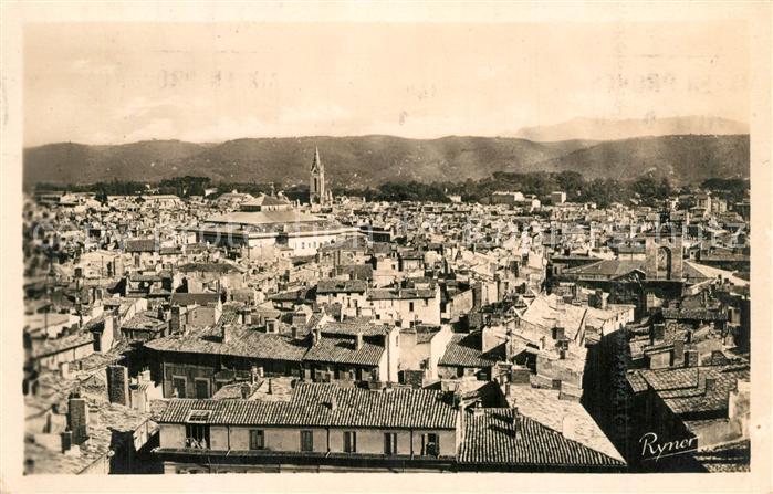 Aix-en-Provence Vue Generale de la ville