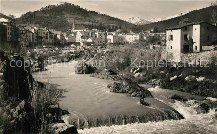 Amelie-les-Bains-Palalda Vallee du Tech au fond le Canigou Chaîne des Pyrénées