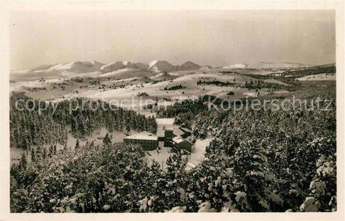 Font-Romeu-Odeillo-Via Panorama des Champs de Ski et Massif du Carlitte Chaîne d