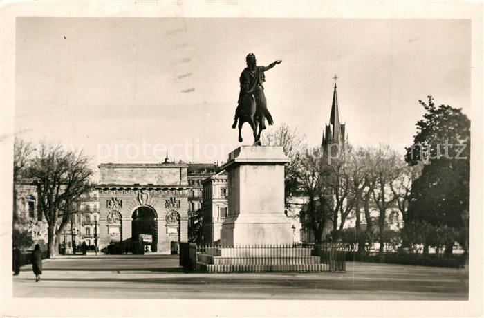 Montpellier Herault Jardin du Peyrou